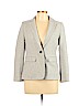 Ann Taylor LOFT 100% Cotton Gray Blazer Size 10 (petite) - photo 1