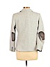 Ann Taylor LOFT 100% Cotton Gray Blazer Size 10 (petite) - photo 2