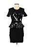 Markus Lupfer Black Casual Dress Size M - photo 1