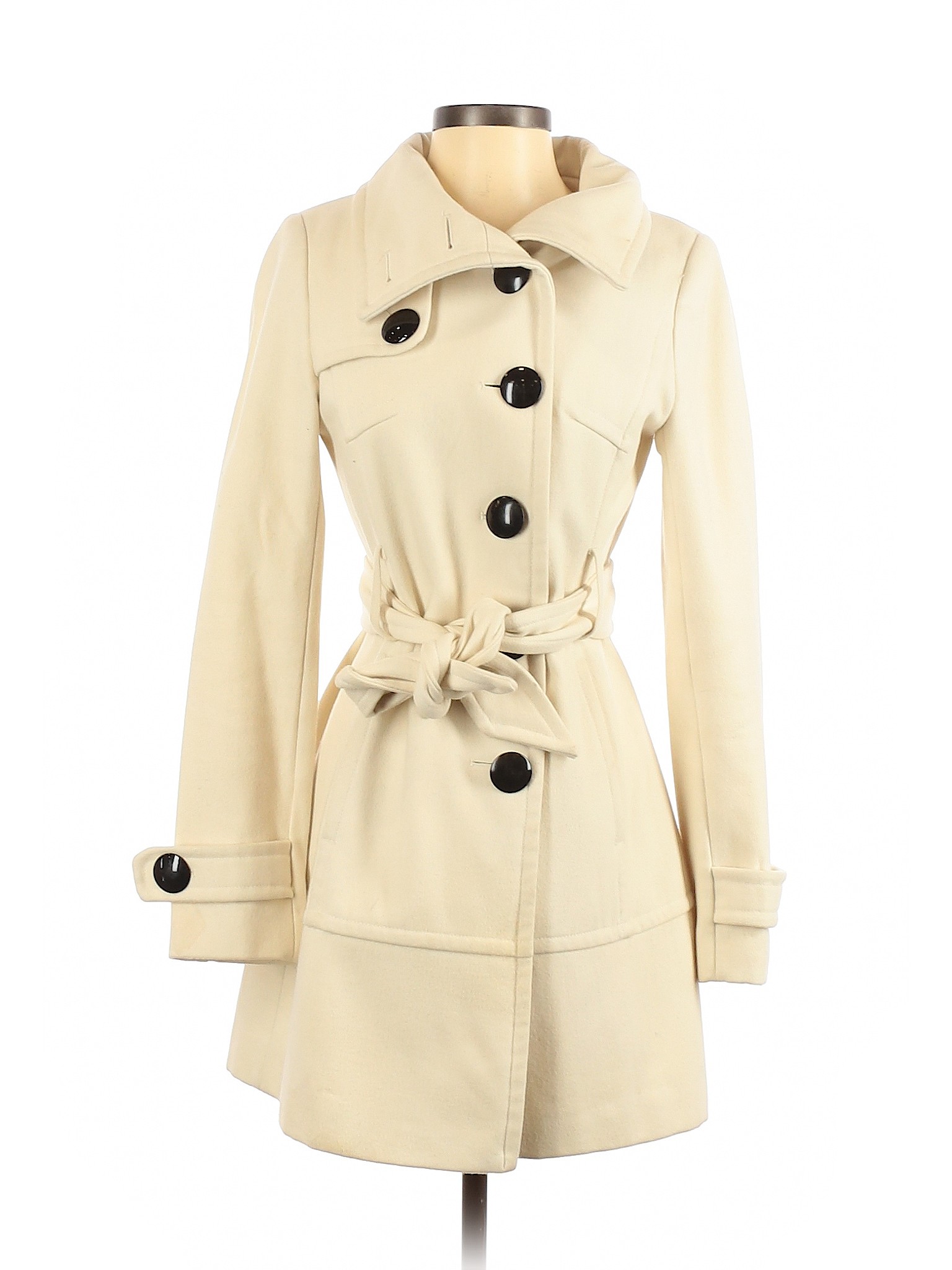 ivory wool coat