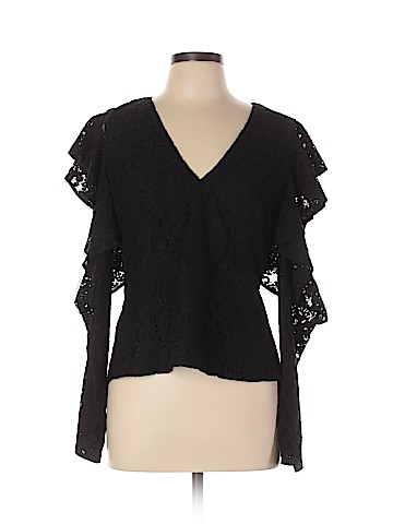 BCBGMAXAZRIA Short Sleeve Blouse (view 1)