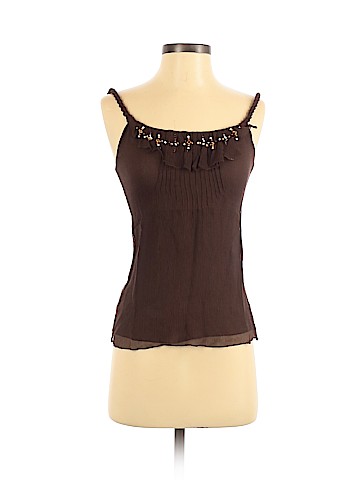 Rebecca Taylor Sleeveless Silk Top (view 1)