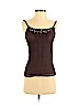 Rebecca Taylor 100% Silk Brown Sleeveless Silk Top Size 4 - photo 1