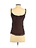 Rebecca Taylor 100% Silk Brown Sleeveless Silk Top Size 4 - photo 2