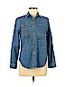 Lauren by Ralph Lauren 100% Cotton Blue Denim Jacket Size 6 (petite) - photo 1