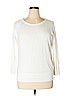 James Perse White Pullover Sweater Size XL (4) - photo 1