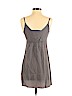 Twelfth Street by Cynthia Vincent 100% Silk Gray Casual Dress Size P (petite) - photo 2