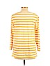 Old Navy 100% Cotton Yellow 3/4 Sleeve Top Size L - photo 2