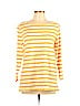 Old Navy 100% Cotton Yellow 3/4 Sleeve Top Size L - photo 1