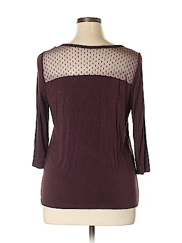 Lane Bryant 3/4 Sleeve Top (view 2)