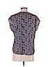 Collective Concepts 100% Polyester Blue Short Sleeve Blouse Size S (petite) - photo 2