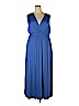Spense Blue Casual Dress Size 2X - photo 1