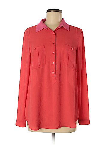 Ann Taylor LOFT Long Sleeve Blouse (view 1)