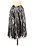 Alice + Olivia Silver Silk Skirt Size 2 - photo 1