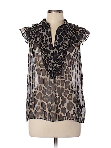 Robert Rodriguez Short Sleeve Silk Top (view 1)
