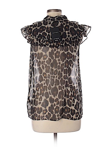 Robert Rodriguez Short Sleeve Silk Top (view 2)