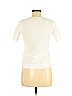 Theory White Short Sleeve Top Size M - photo 2