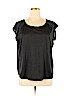 Zella 100% Polyester Black Active T-Shirt Size 1X - photo 1