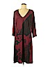 Isabel + Alice Burgundy Casual Dress Size 1X - photo 1