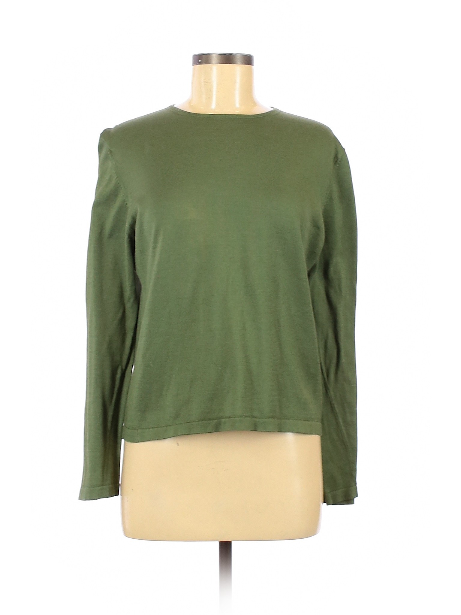 F. by Faconnable Women Green Long Sleeve T-Shirt M | eBay