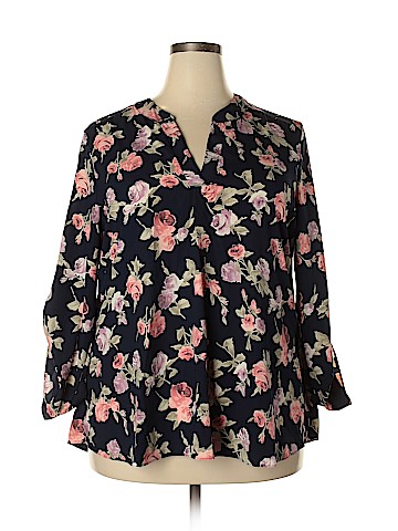 Moa Moa 3/4 Sleeve Blouse (view 1)