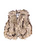 Old Navy Tan Faux Fur Vest Size 2T - photo 1