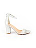 Top Moda Silver Heels Size 7 - photo 1