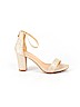 Top Moda Gold Heels Size 7 1/2 - photo 1