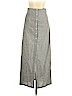 En Creme 100% Cotton Gray Casual Skirt Size L - photo 1