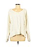 Aqua 100% Polyester Ivory Pullover Sweater Size M - photo 1