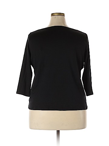 Talbots 3/4 Sleeve Top (view 2)