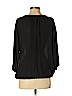 Joie 100% Polyester Black 3/4 Sleeve Blouse Size S - photo 2