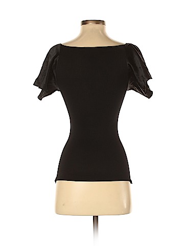 Assorted Brands Short Sleeve Silk Top (view 2)