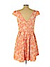 Betsey Johnson Orange Casual Dress Size 12 - photo 2