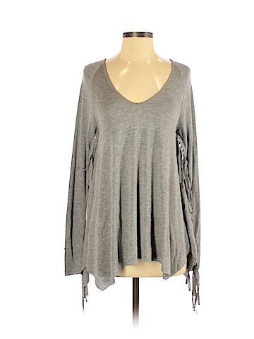 Zara W&B Collection Long Sleeve Top (view 1)