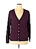 CAbi 100% Cotton Purple Cardigan Size XL - photo 1
