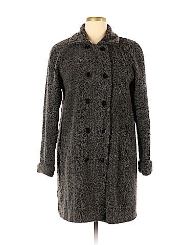 Halston Wool Coat (view 1)