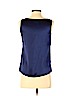 Talbots 100% Silk Blue Sleeveless Silk Top Size 2 (petite) - photo 2