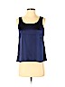 Talbots 100% Silk Blue Sleeveless Silk Top Size 2 (petite) - photo 1