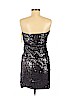 Alice + Olivia 100% Silk Black Cocktail Dress Size 2 - photo 2
