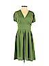 Banana Republic 100% Silk Green Casual Dress Size 2 (petite) - photo 1