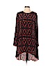 Saloni 100% Silk Burgundy Casual Dress Size 4 - photo 1