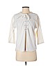 Madewell Ivory 3/4 Sleeve Top Size XS - photo 1