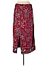 Coldwater Creek 100% Cotton Red Casual Skirt Size L - photo 2