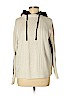 Romeo & Juliet Couture 100% Acrylic White Pullover Hoodie Size M - photo 1
