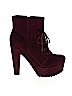 Madison Harding Burgundy Ankle Boots Size 9 - photo 1