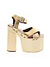 Jeffrey Campbell Tan Heels Size 7 - photo 1