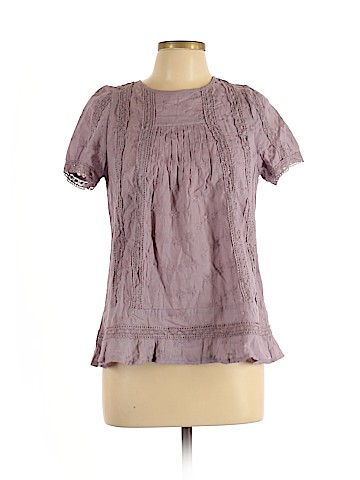 Listicle Short Sleeve Blouse (view 1)