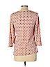 Elle Pink 3/4 Sleeve Top Size M - photo 2