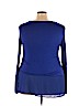 Aleyna by Zenana Blue Long Sleeve Top Size 2X - photo 2
